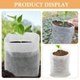 thumbnail image 4 of Vegetable Growth Bags Plant Nursery Bag Grow Bags Potting Non-woven Fabric 12.00X10.00X0.10CM, 4 of 6