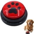 thumbnail image 1 of Dog Buttons Talk Training,Recordable Button,SoundButtons with Slip Mat,30Second Vo Voice Recording Button,Multicolorful, 1 of 7