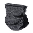 thumbnail image 1 of Neck Gaiter Shield Face Scarf Breathable Outdoor Bicycle Motorcycle Riding Sunscreen Cover for ManGrey, 1 of 9