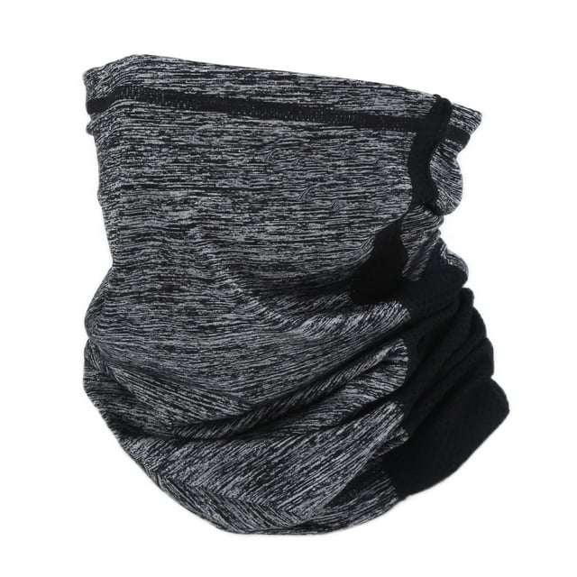 Neck Gaiter Shield Face Scarf Breathable Outdoor Bicycle Motorcycle Riding Sunscreen Cover for ManGrey