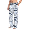 thumbnail image 6 of Logiee Blue Fish Print Pajama Pants for Men,Men’s Pajama Bottoms,Mens PJ Pants with Pockets & Button Fly-XX-Large, 6 of 6