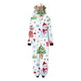 thumbnail image 1 of Ensembles de Pyjamas pour Femmes Ensemble Parent-Enfant de Noël Imprimé Tenue d'Intérieur Pyjama à Capuche Combinaison pour Mamans Pyjamas pour Femmes en Liquidation, 1 of 6