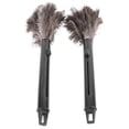 thumbnail image 1 of Plumero retráctil ANGGREK plumas de avestruz 2 uds, 1 of 7