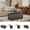 Charcoal Oak-2 Drawers, variant on Manxile Lift Top Coffee Table with 2 drawers, 4 in 1 Multi-Function Wooden Convertible Center Table with Storage for Living Room