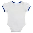 thumbnail image 3 of Newborn White/Royal Texas Rangers Sweet Catcher 3-Piece Bodysuit, Headband and Skirt Set, 3 of 5