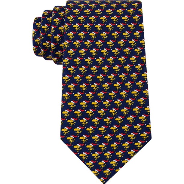 Peanuts Mens Vintage Woodstock Necktie, azul, clásico (57 a 59 pulgadas)