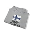 thumbnail image 4 of Finland Finnish Pride Flag Hoodie, Gifts, Hooded Sweatshirt, 4 of 4