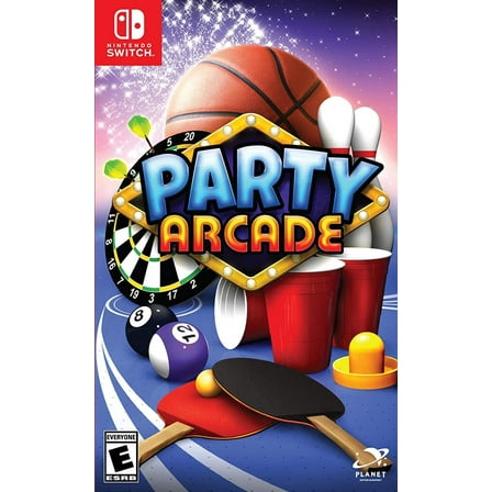 Party Arcade, Planet Entertainment, Nintendo Switch, 860108001251