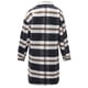 thumbnail image 5 of Puntoco Mujeres Casual Botones de manga larga Perdiendo la impresión Lattice Coat tops Flash Picks Puntoco Puntoco-5642, 5 of 8
