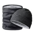 thumbnail image 1 of Winter Hat and Neck Warmer Set Integrated Cold Weather Gear for Outdoor Activities, 1 of 7