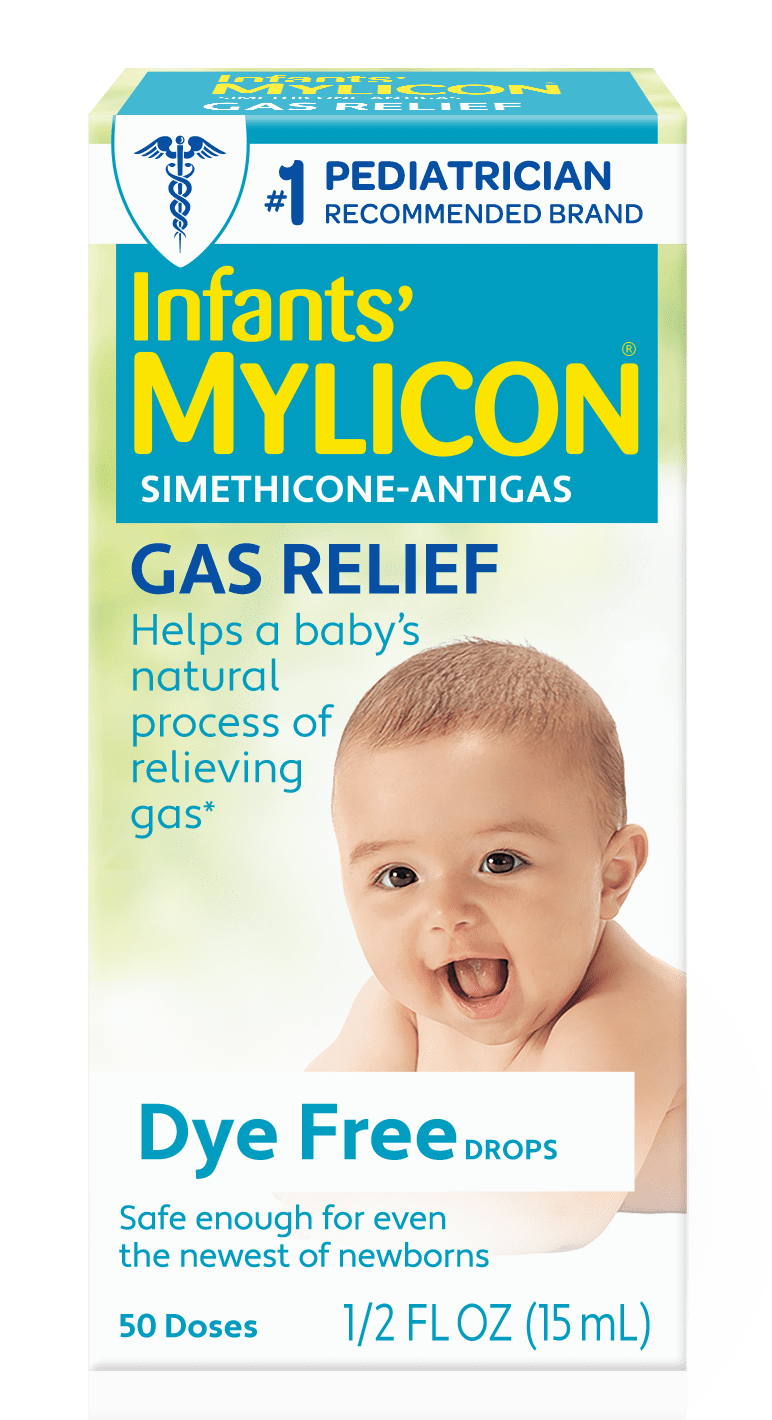 Mylicon Infants' Gas Relief Dye Free Drops .5 oz