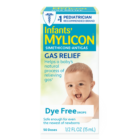 UPC 819903010234 product image for Mylicon Gas Relief Drops for Infants and Babies  Dye Free Formula  0.5 Fluid Oun | upcitemdb.com