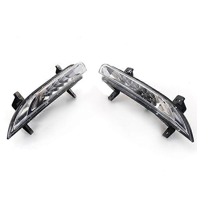Front LED DRL Fog Light for Fluence 2014+ Auto Driving Lamp Daytime Running Light Bumper Lamp
