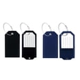 thumbnail image 1 of Pu Leather Luggage Tags With Metal Hoop Labelling Suitcase Tags Luggage Bag Labels For Home Office School, 1 of 9
