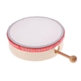 thumbnail image 3 of tambor de 6 pulgadas con mazo para juguetes de aprendizaje de bebés y de 6 pulgadas shamjiam Juguetes de tambor de la mano de los niños, 3 of 9