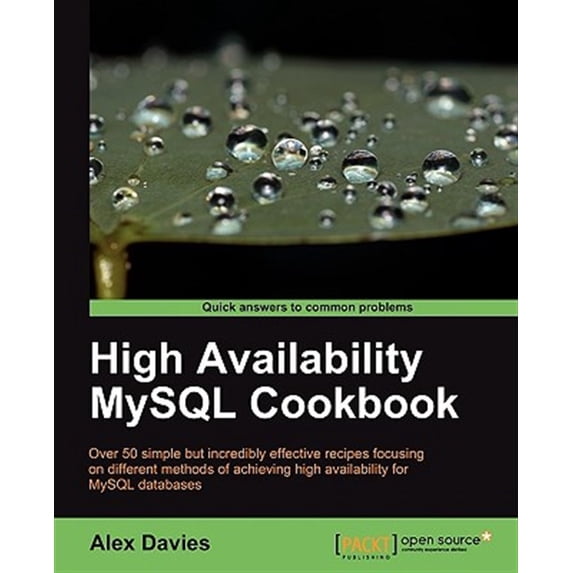 Pre-Owned High Availability MySQL Cookbook (Paperback)