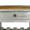 thumbnail image 2 of vidaXL Wine Rack Solid Reclaimed Wood 55x23x85 cm, 2 of 3