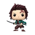 thumbnail image 2 of Figura de vinilo Funko Pop Jumbo Demon Slayer Tanjiro Kamado, 2 of 7
