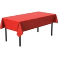 thumbnail image 2 of Table Cloth Roll Plastic - Red 40”x 300’ Feet, Disposable Tablecloth Rolls to Cover Table, Plastic Tablecloths for Covering Tables, 2 of 5
