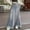 *Light Blue, variant on Women's High Waist Wide Leg Jeans, Fashion Fringe Denim Pant ,Trendly Denim Pants with Pockets Dark Blue,Womens Plus XXXL