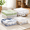 Transparent White-10.5 x 10.5 x 2.5 Inch - 6 Pack, variant on Plastic Storbags With Easy-glide Zipper Pack Of 6 Durabler Vinyl Zippered For Clothesersforters Blankets Sheets Bedding (15.7 X 1