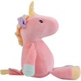 thumbnail image 4 of Peluche de unicornio súper suave MACHAO terciopelo 33 cm rosa, 4 of 5