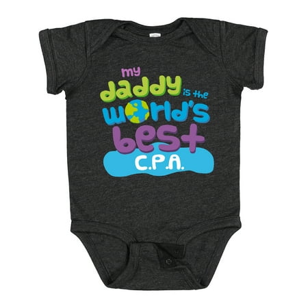 

Inktastic Accountant Dad Best CPA Gift Baby Boy or Baby Girl Bodysuit