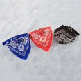 thumbnail image 5 of Bandanas Réglables pour Chien Chat Chiots Colliers Triangulaires Foulard en Cuir _jiue, 5 of 5