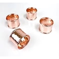 thumbnail image 4 of Fennco Styles Metallic Hammered Design Metal Napkin Rings, Set of 4 - Copper Napkin Holders for Home, Dining Room, Banquet, Family Gathering, Holiday and Special Occasion, 4 of 5