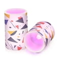 thumbnail image 7 of Yayeee Flameless Candles with Remote Flickering Battery Operated Multi Color Changing, White Geometric, 7 of 7