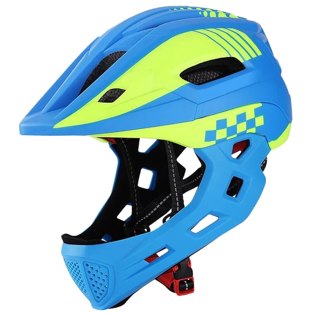 Equipamiento de ciclismo Casco de cara completa para bicicleta para niños, casco de seguridad para m TOMSHOO Equipamiento de ciclismo