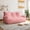 Pink, variant on Pamapic 61" W x 39.4" D x 27.6" H Corduroy Bean Bag Chair,Oversized 2‑Seat Loveseat Sofa Couch,Boneless Sleeper-Bed for Adults,Fit Living Room, Bedroom,72h Rebound,Black