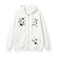 thumbnail image 4 of FYDUU Zip Up Hoodies for Women Cute Graphic Cat Print Hooded Sweatshirt Jacket Casual Outwear with Pockets Fall Clothes, 4 of 4