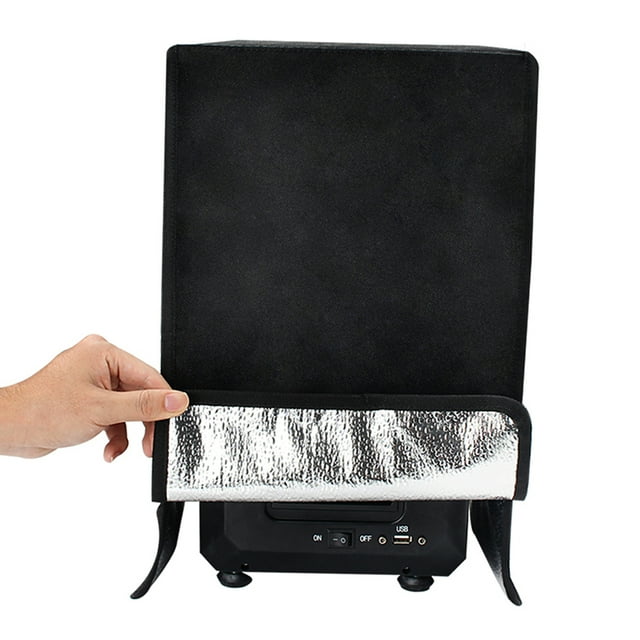 moobody 3D Printer Blackout Cover Protective Insulation Cover Storage Sleeve Protection from Sunlight Dust Dirt Compatible with LD-002R LD-002H Photon Wanhao D7D8 LCD Resin 3D Printer