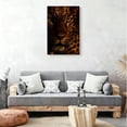 thumbnail image 6 of Intense Leopard Close-Up Framed Canvas Wall Art - Wild Animal Portrait Print For Man Cave, Living Room, Office Decor 8*12inch(20*30cm), 6 of 6