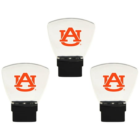 

Authentic Street Signs Auburn Tigers LED Nightlight 3-Pack