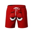 thumbnail image 5 of Ceisia Men's Quick Dry Swim Trunks with Pockets Elastic Waist Drawstring Mesh Lining Beach Shorts Gifts for Father, 5 of 5