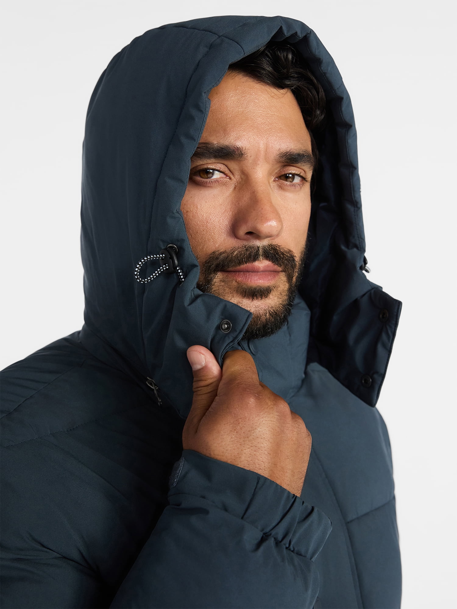 Ozark Trail Men's Hooded Puffer Jacket, Sizes S-3XL