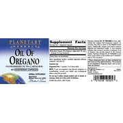 Planetary Herbals Oil of Oregano 60 Capsule
