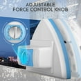 thumbnail image 4 of Limpiador de ventanas magnético de dos lados, equipo de limpieza ultrarresistente para ventanas de doble acristalamiento con mango de fácil agarre, limpiador ajustable con desmagnetización., 4 of 5