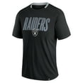 thumbnail image 2 of Men's Fanatics Black Las Vegas Raiders Defender Fade Slant T-Shirt, 2 of 3