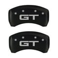 thumbnail image 3 of MGP 4 Caliper Covers Engraved Front & Rear Oval logo/Ford Black finish silver ch, 3 of 6
