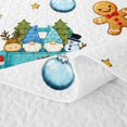 thumbnail image 5 of Manfei Cute Xmas Pink Christmas Quilt Full,Winter Holiday Full Bedspread Sets,3 Pieces,1 Coverlet and 2 Pillowcases, 5 of 7