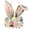 A, variant on Yucurem Easter Wreath for Front Door, Happy Easter Eggs Flowers Leaves Wooden Door Hanging Sign for Home Wall Decor Party Outdoor indoor Supply Easter Decoration