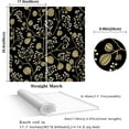 thumbnail image 6 of UMIGGEE Flower Wallpaper Black Multicolor Peel and Stick Wallpaper Self Adhesive Wall Paper 17.7"x118" Contact Paper for Home Mural Wall Decor Wall Covering Old Furniture Renovation, 6 of 8