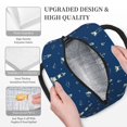 thumbnail image 3 of Fotbe Lighthouses and Anchors Bolsa de Almuerzo con Estampado, Lonchera Aislada, Contenedor de Comida Reutilizable Tipo Cooler a Prueba de Fugas, 3 of 6