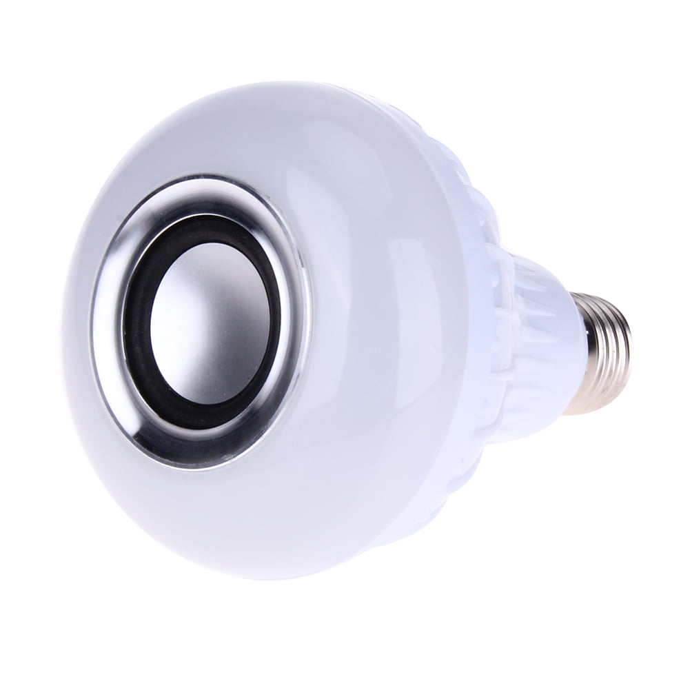 Intelligent E27 LED White RGB Light Ball Bulb Colorful Lamp Smart Music 