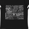 thumbnail image 4 of Inktastic Wyoming State Word Salad Boys or Girls Toddler T-Shirt, 4 of 5
