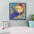 thumbnail image 4 of Epic Graffiti 'Winter Sun' by David Galchutt, Canvas Wall Art, 12"x12", 4 of 8