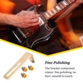 thumbnail image 3 of Methold Soporte de golpeador de guitarra eléctrica Soportes de soporte profesional universal Parte de instrumento de música Soporte de placa de Videojuegos y accesorios Dorado, 3 of 6